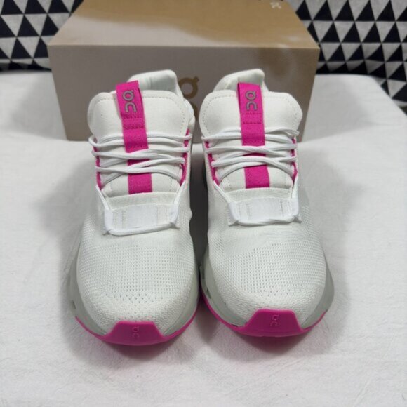 New On Cloud Cloudnova "Barbie" Women Pink Shoes White - Picture 5 of 6